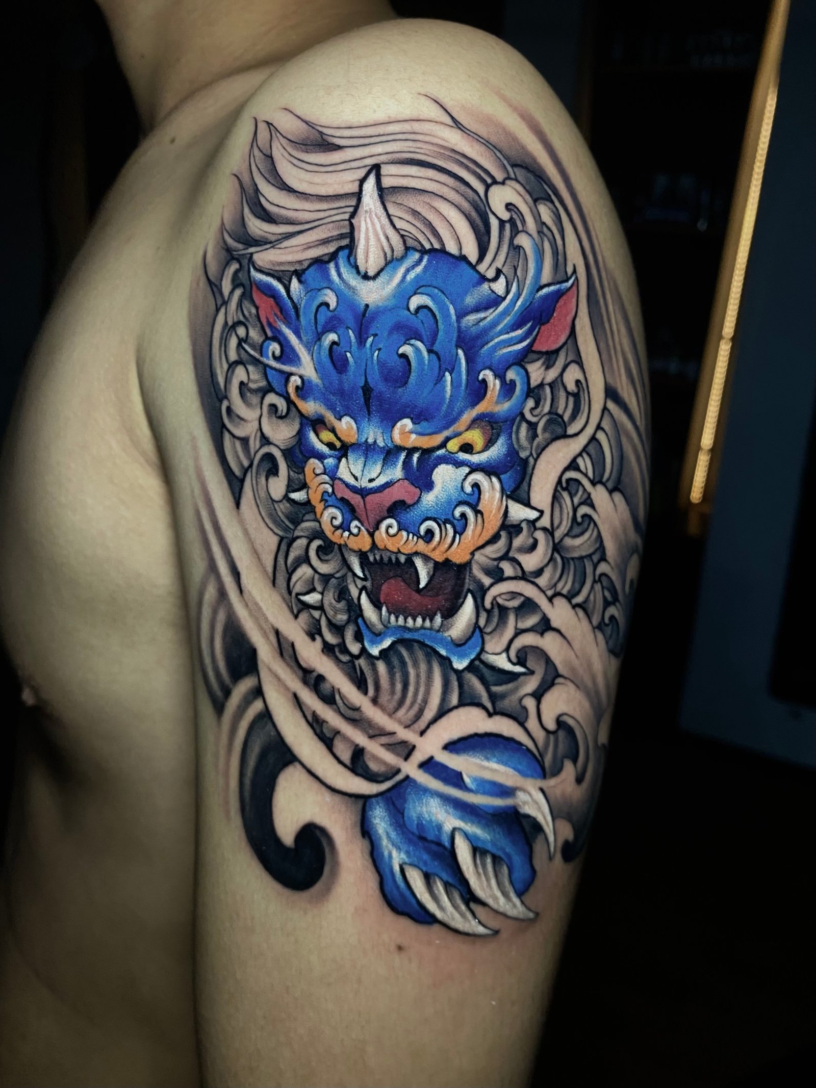 Foo dog Tattoo