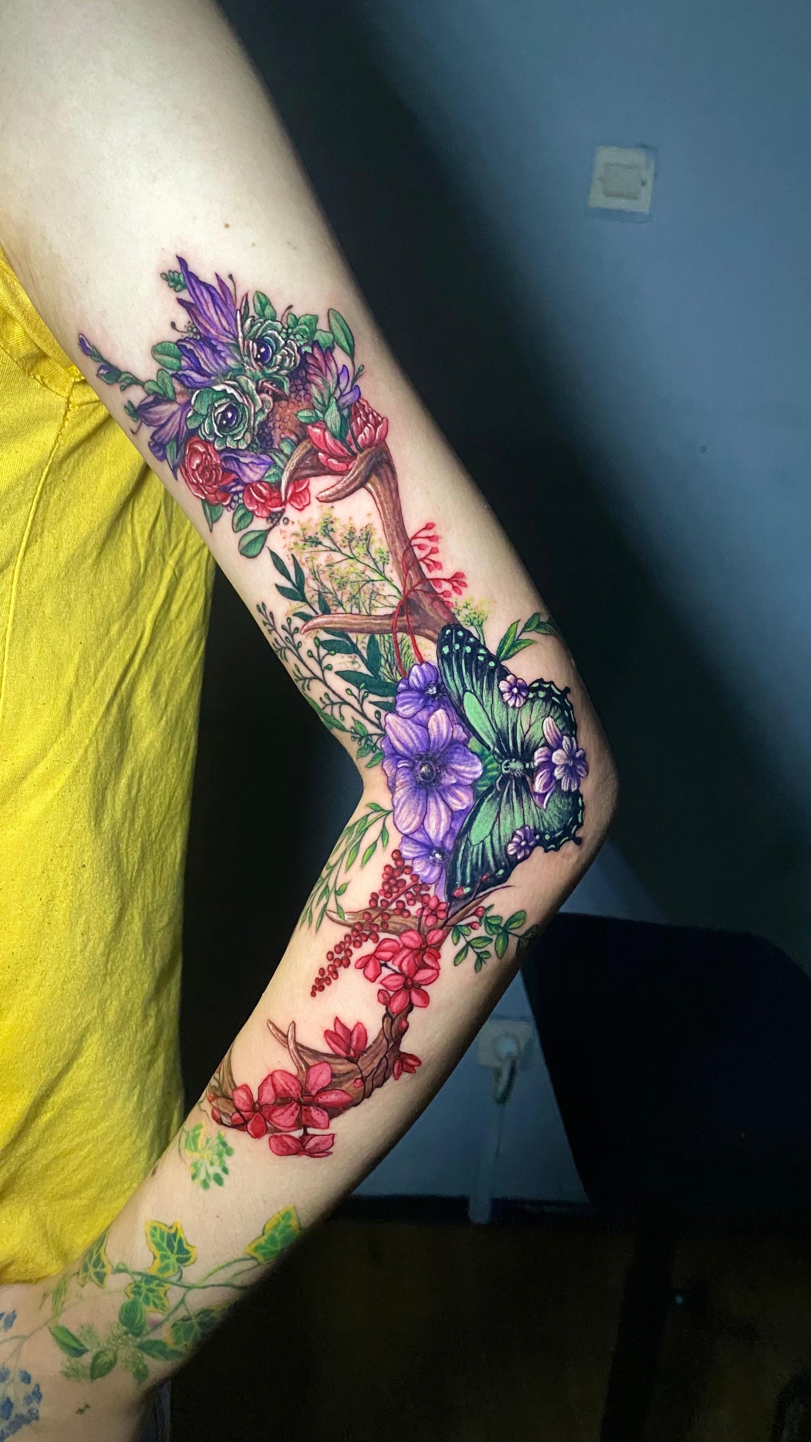 Flora tattoo